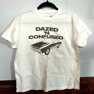 John Galt Women’s OS cream short sleeved tee